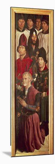 Don Ferdinand of Braganza and His Children, Detail from Saint Vincent Panels-Nuno Goncalves-Mounted Premium Giclee Print
