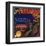 Don Fernando Brand - San Fernando, California - Citrus Crate Label-Lantern Press-Framed Art Print