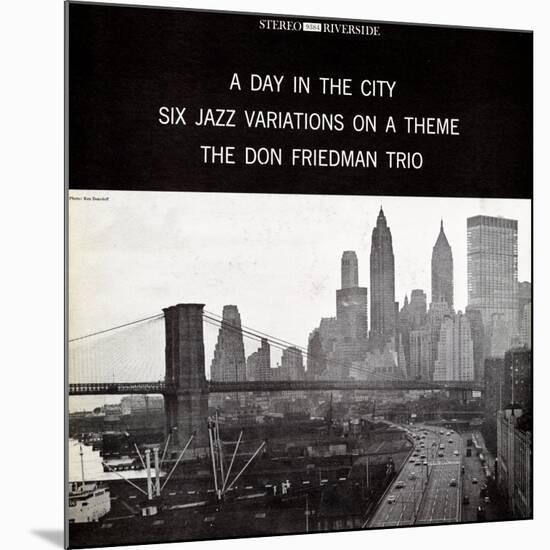 Don Friedman Trio - A Day in the City-null-Mounted Art Print