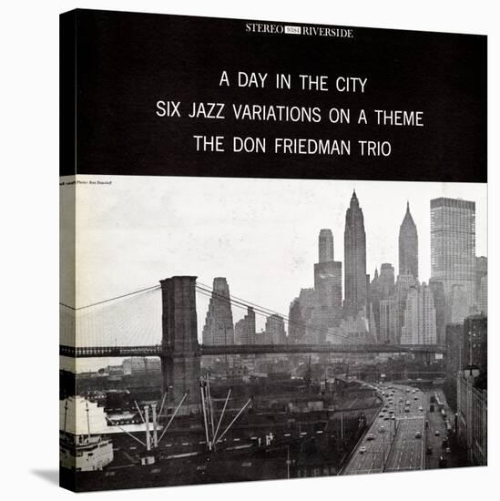 Don Friedman Trio - A Day in the City-null-Stretched Canvas