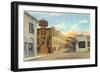 Don Gaspar Street, Santa Fe, New Mexico-null-Framed Art Print