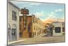 Don Gaspar Street, Santa Fe, New Mexico-null-Mounted Art Print