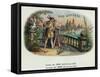 Don Giovanni Brand Cigar Inner Box Label-Lantern Press-Framed Stretched Canvas