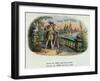 Don Giovanni Brand Cigar Inner Box Label-Lantern Press-Framed Art Print