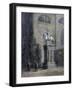 Don Giovanni Invites the Commendatore to Dinner-Antonio Durini-Framed Art Print