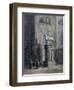 Don Giovanni Invites the Commendatore to Dinner-Antonio Durini-Framed Art Print