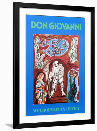 Don Giovanni (Metropolitan Opera)-André Masson-Framed Collectable Print