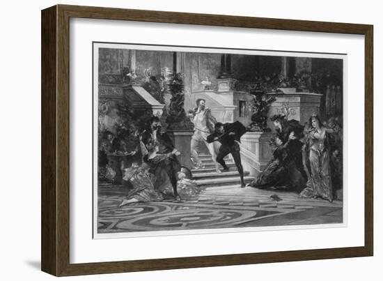 Don Giovanni, the Opening Scene-F.e. Wolfram-Framed Art Print