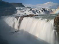 The Hvita River Roars Over Gullfoss Waterfall, Iceland-Don Grall-Photographic Print