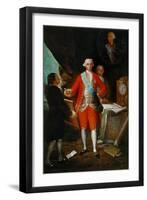 Don Jose Monino, Count Floridablanca (1728-1808), Painted Around 1783-Suzanne Valadon-Framed Giclee Print