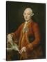Don José Moñino Y Redondo, Conde De Floridablanca, C.1776-Pompeo Girolamo Batoni-Stretched Canvas