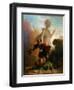 Don Juan And the Statue of the Commander-Alexandre Evariste Fragonard-Framed Giclee Print