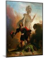 Don Juan And the Statue of the Commander-Alexandre Evariste Fragonard-Mounted Giclee Print