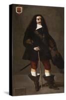 Don Juan Bazo De Moreda, c.1655-Francisco de Zurbaran-Stretched Canvas