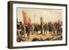 Don Juan De Garay Founding Buenos Aires in 1580-null-Framed Giclee Print