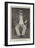 Don Juan Idiarte Borda, the Assassinated President of Uruguay-null-Framed Giclee Print