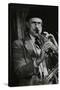 Don Lanphere, American Saxophonist and Clarinetist-Denis Williams-Stretched Canvas