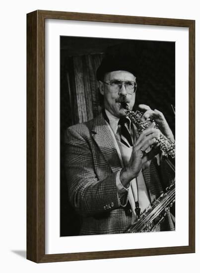 Don Lanphere, American Saxophonist and Clarinetist-Denis Williams-Framed Photographic Print