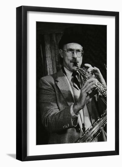 Don Lanphere, American Saxophonist and Clarinetist-Denis Williams-Framed Photographic Print