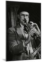 Don Lanphere, American Saxophonist and Clarinetist-Denis Williams-Mounted Photographic Print