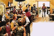 Wild West Saloon-Don Lawrence-Giclee Print