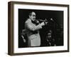 Don Lusher Playing the Trombone at the Forum Theatre, Hatfield, Hertfordshire, 1983-Denis Williams-Framed Photographic Print