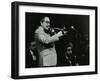 Don Lusher Playing the Trombone at the Forum Theatre, Hatfield, Hertfordshire, 1983-Denis Williams-Framed Photographic Print