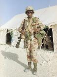 Saudi Arabia Army U.S. Forces Women Kuwait Crisis-Don Mell-Photographic Print