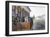 Don Pedro I's Acclamation as First Constitutional Emperor of Country-null-Framed Giclee Print