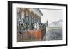 Don Pedro I's Acclamation as First Constitutional Emperor of Country-null-Framed Giclee Print