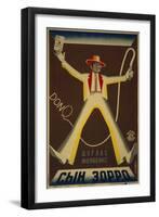 Don Q, Son of Zorro-null-Framed Giclee Print