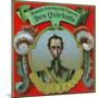 Don Quichotte Brand Cigar Box Label-Lantern Press-Mounted Art Print