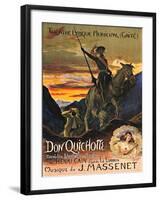 Don Quichotte-S. Rochegrosse-Framed Giclee Print
