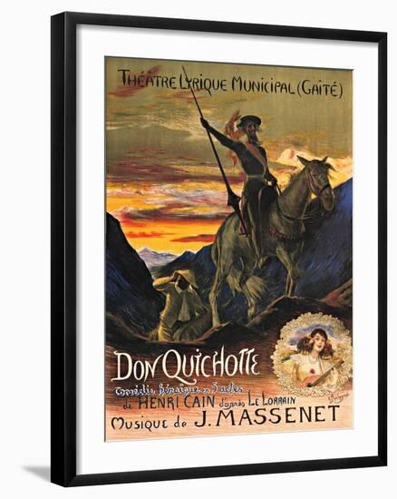 Don Quichotte-S. Rochegrosse-Framed Giclee Print