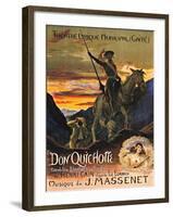 Don Quichotte-S. Rochegrosse-Framed Giclee Print