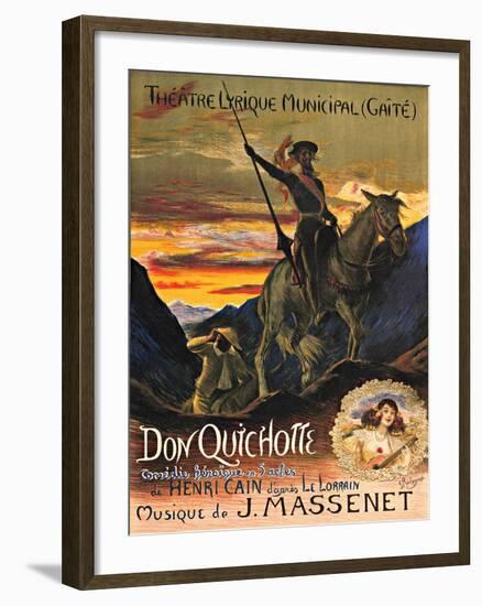 Don Quichotte-S. Rochegrosse-Framed Giclee Print