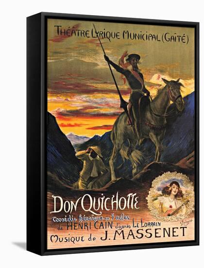 Don Quichotte-S. Rochegrosse-Framed Stretched Canvas