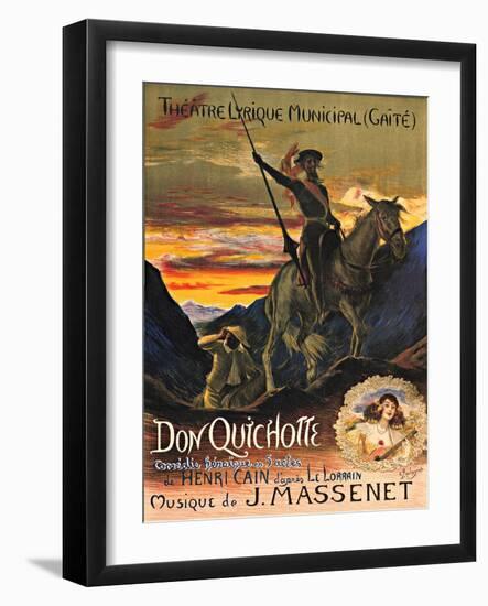 Don Quichotte-S. Rochegrosse-Framed Giclee Print