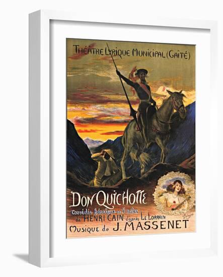 Don Quichotte-S. Rochegrosse-Framed Giclee Print