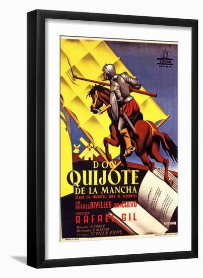 Don Quixote, 1947 (Don Quijote De La Mancha)-null-Framed Giclee Print