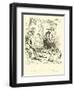 Don Quixote and Sancho as Love-Lorn Shepherds-Sir John Gilbert-Framed Giclee Print