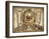 Don Quixote and Sancho on Wooden Horse Gobelins Tapestry-null-Framed Giclee Print