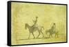 Don Quixote and Sancho Pansa-Honoré Daumier-Framed Stretched Canvas