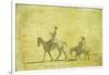 Don Quixote and Sancho Pansa-Honoré Daumier-Framed Premium Giclee Print