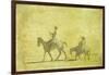 Don Quixote and Sancho Pansa-Honoré Daumier-Framed Giclee Print