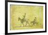 Don Quixote and Sancho Pansa-Honoré Daumier-Framed Giclee Print