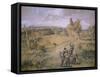 Don Quixote and Sancho Panza, 1894-John Gilbert-Framed Stretched Canvas