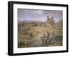 Don Quixote and Sancho Panza, 1894-John Gilbert-Framed Giclee Print