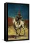 Don Quixote and Sancho Panza, circa 1865-1870-Honore Daumier-Framed Stretched Canvas