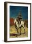 Don Quixote and Sancho Panza, circa 1865-1870-Honore Daumier-Framed Giclee Print